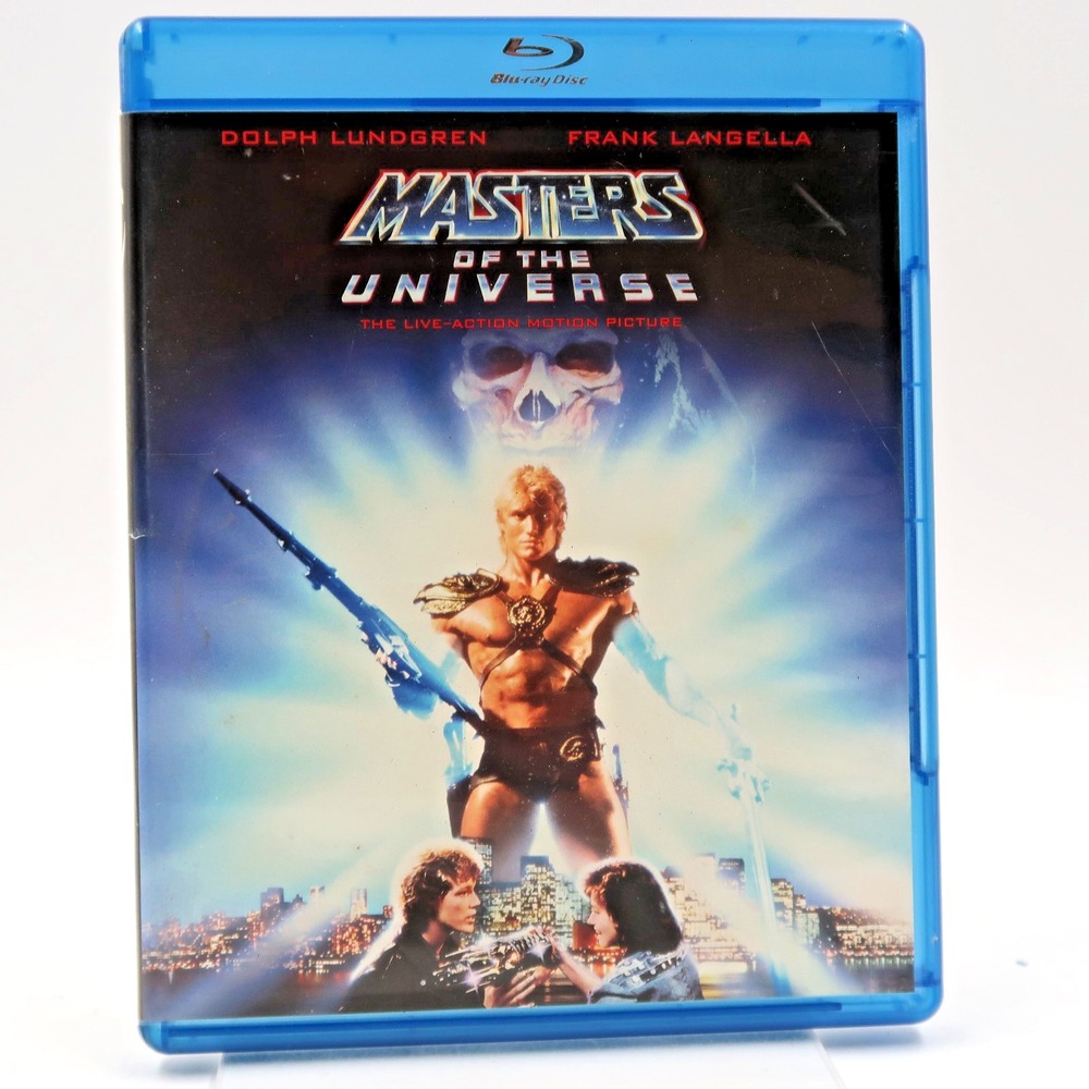 Masters of the Universe Blu-ray 1987 Dolph Lundgren Frank Langella Action Movie